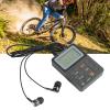 AM FM Portable Radio, Pocket Mini Digital Tuning Stereo Radio, Rechargeable Battery Earphone Lock Screen, for Hiking Walking Jogging view 4