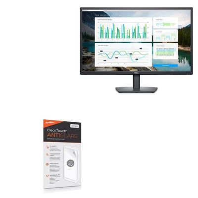 BoxWave Screen Protector Compatible with Dell 27 Monitor (E2722H) - ClearTouch Anti-Glare (2-Pack), Anti-Fingerprint Matte Film Skin
