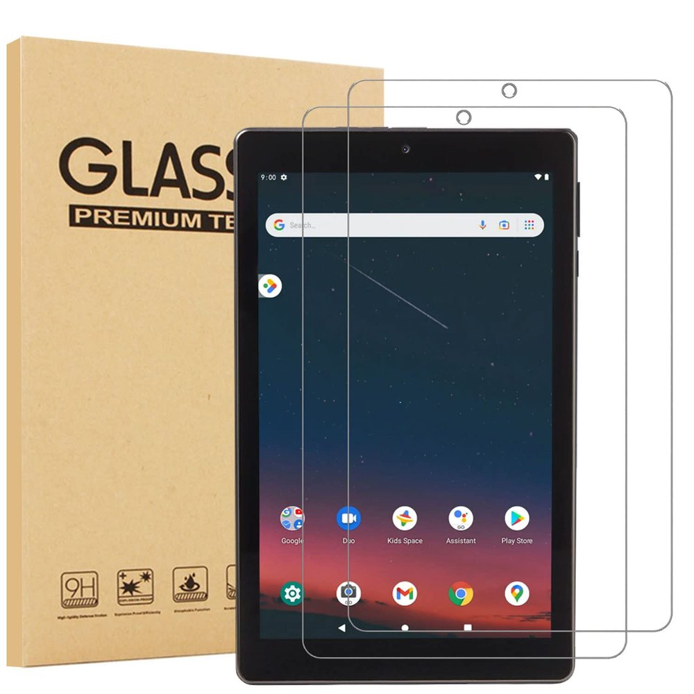 [2-Pack] EpicGadget Glass Screen Protector for Onn 8 Inch Tablet Gen 3 (2022 Model:100071483) - Tempered Glass Film/High Definition / 9H Hardness