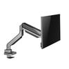 Amer Mounts - Single Heavy Duty Monitor Clamp Grommet Mount with Articulating Arm - Supports 17" - 35" Standard LCD Flat Screen Display - HYDRA1HDB view 3