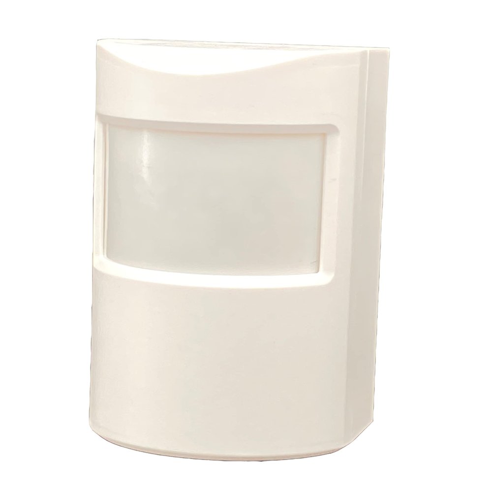 Dakota Alert Wireless Motion Detector - PIR-4000 Indoor Passive Infrared Sensor, Battery-Operated, Long Range Infrared Sensor Detects People up to 40' Away, One Mile Wireless Range