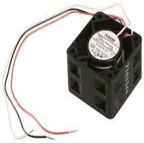 04020VA-24L-AL-00, DC Fan Tubeaxial, 40x20mm, 24VDC 0.04A, 7.4CFM 26dB, Rib, Ball, 3Leads, Locked Rotor Sensor