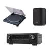 Denon AVR-S570BT (2022 Model) 5.2 Channel AV Receiver with Denon DP-29F Turntable Black & Denon Home 150 Wireless Speaker, HEOS Built-in, Alexa Built-in, AirPlay 2, and Bluetooth view 1