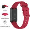 TopPerfekt Bands Compatible with Fitbit Inspire 3, Adjustable Soft Silicone Accessories Sport Strap for Women Men Bands Red Small view 3