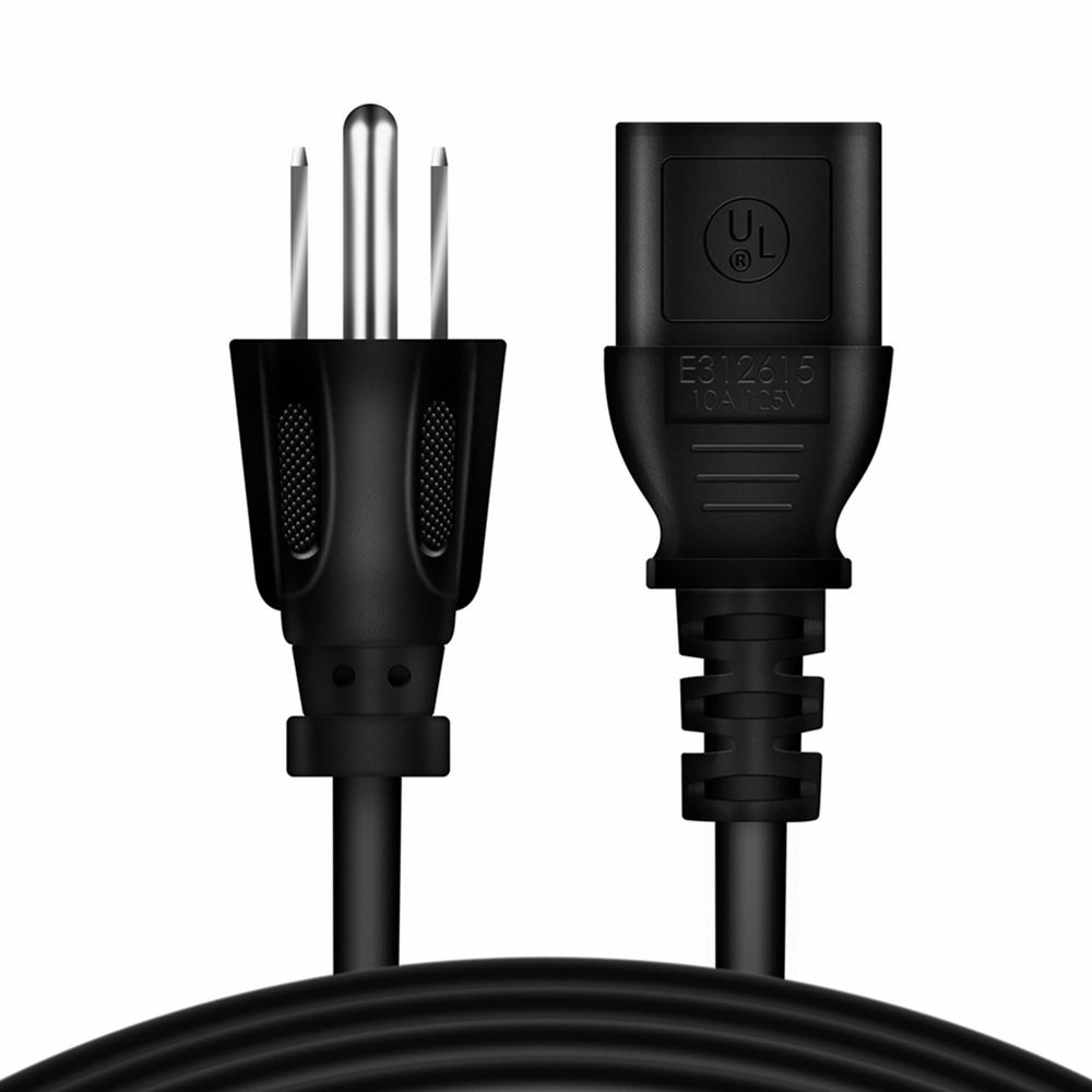 FITE ON 6ft UL Power Cord Cable Charger for Yamaha DBR15 15" 2-Way Powered Loudspeaker