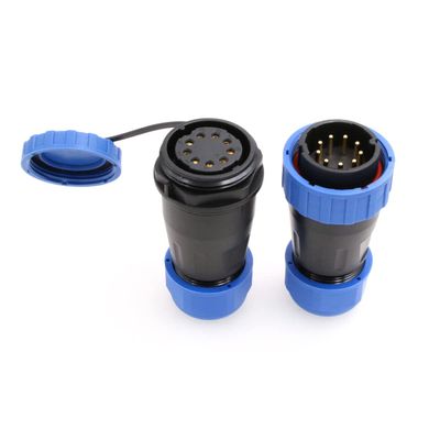 SZRMCC TY28 Aviation Connector Plug 9Pin 10A Waterproof Cable Industrial Connectors Solder-Free in-Line Male Plug and Femae Socket Quick-Connect Connectors
