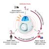 Seco-Larm SH-816S-SMQ/B Enforcer 4-in-1 Multi-Purpose Siren/Strobe, Blue view 2