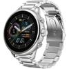 Lamshaw Compatible for Fossil Gen 6 Wellness Band, Quick Release Stainless Steel Metal Replacement Straps Compatible with Fossil Gen 6 44mm Wellness Smart Watch (Silver) view 1