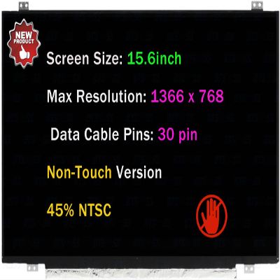 BTSELSS for Acer Aspire 3 A315-41-R3RF HD 1366 x 768 30 pin 60Hz 15.6" Non-Touch LCD Screen Replacement Display Panel (with Bracket)