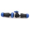 SZRMCC TY28 Aviation Connector Plug 3Pin 45A Waterproof Cable Industrial Connectors Solder-Free in-Line Male Plug and Femae Socket Quick-Connect Connectors (3Pin 45A) view 3