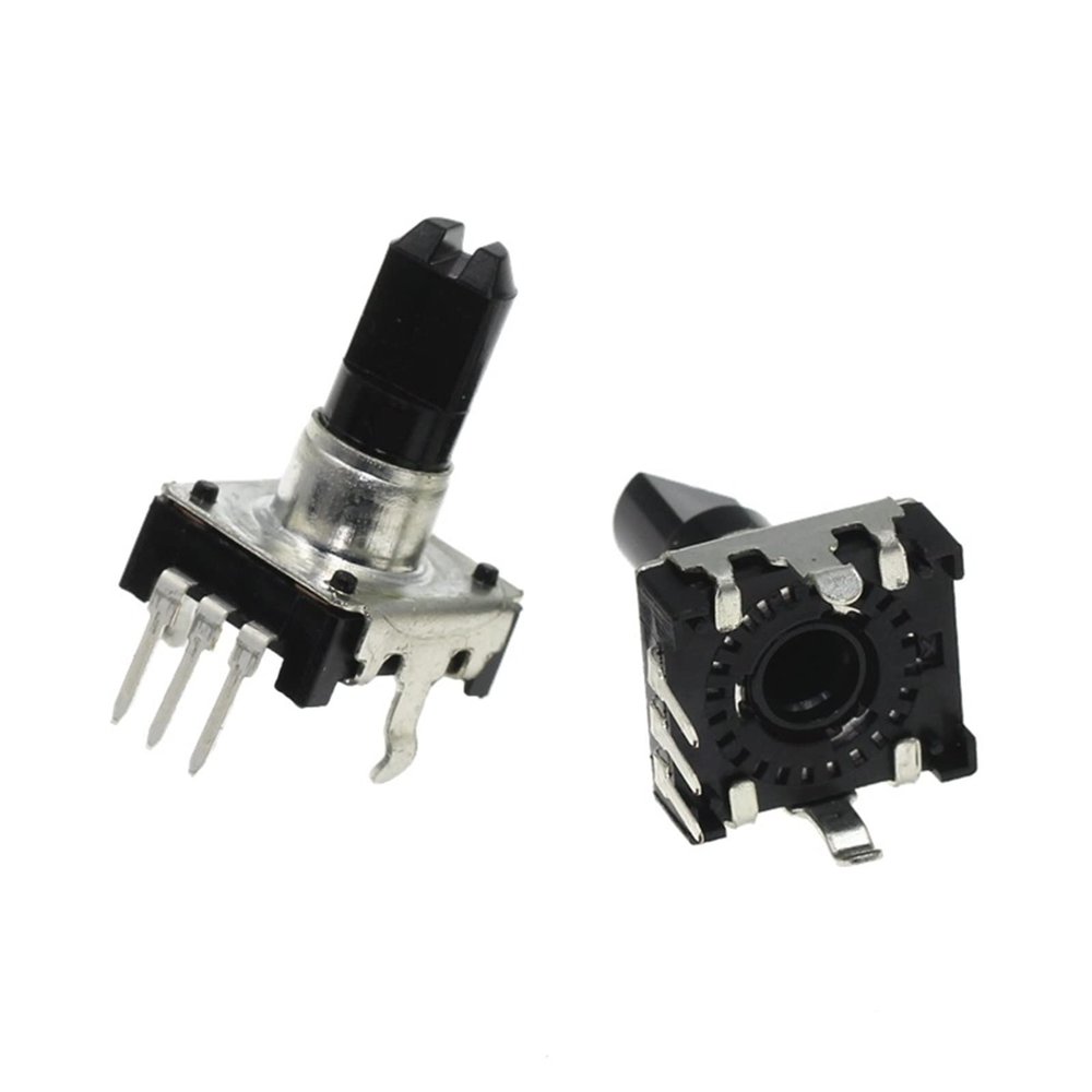 HALONE 100PCS EC12 E12 Audio Encoder / 360 Degree Rotary Encoder Tripod