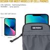 ONETIGRIS Cell Phone Pouch, Molle Holster Holder for Men Belt, for iPhone 17 Pro Max/Air/17/16/15/14 /13/12/11/X/XR/XS/8 Plus/7/6, for Galaxy S25 Ultra/s25/S24 /S23/S22/S21 view 3