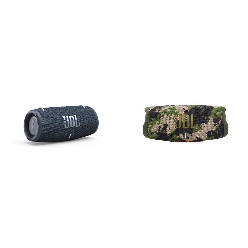 JBL Xtreme 3 Portable Bluetooth Speaker + JBL Charge 5 Portable Wireless Bluetooth Speaker Bundle