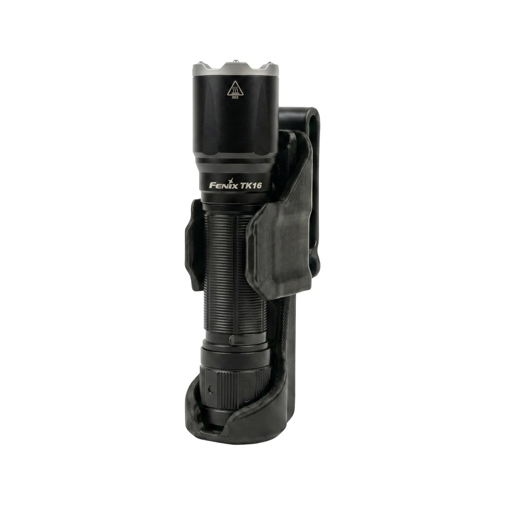 HoldMyGear Belt Clip Flashlight Holder Compatible with Fenix TK16 (Precision-Fit Belt Mount Holder, Fits Belts up to 2.25" Wide)