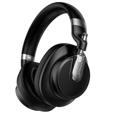 Morpheus 360 Noise Cancelling Headphones | Bluetooth Headphones Over-Ear Headphones with Hybrid Active Noise Cancelling and 50-Hour Playtime, Wireless Headphones (Black with Platinum Accents)