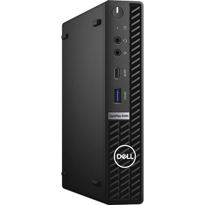 Dell OptiPlex 5000 5090 Desktop Computer - Intel Core i5 10th Gen i5-10500T Hexa-core (6 Core) 2.30 GHz - 8 GB RAM DDR4 SDRAM - 128 GB M.2 PCI Express NVMe 3.0 x4 SSD - Micro PC - Black (Renewed)