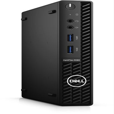 2022 Dell Optiplex 3080 Micro Form Factor Business Desktop, Intel Core i5-10500T, 16GB RAM, 512GB PCIe SSD + 1TB HDD, Wi-Fi 6, Bluetooth, Wired Mouse&Keyboard, Windows 11 Pro, Black (Renewed)