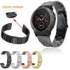 GANYUU 26 22 20mm Watchband for Garmin Fenix 6 6X Pro 5 5X Plus 3HR Stainless Steel Band Fenix6 Fenix5 Watch Quick Release Wrist Strap (Color : Preto, Size : Fenix 7S) view 3