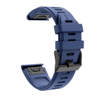 CZKE 26 22 20MM Watchband Strap for Garmin Fenix 7 7X 7S Watch Quick Release Silicone Easyfit Wrist Band Strap (Color : K, Size : 26mm Fenix 7X)