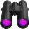 BUZZNN 12X42 Professional HD Binoculars for Adults, Portable Binoculars, BAK4 Prism FMC Lens, Lightweight & Waterproof Binoculars Perfect for Bird Watching, Hunting, Travel (Black) view 1