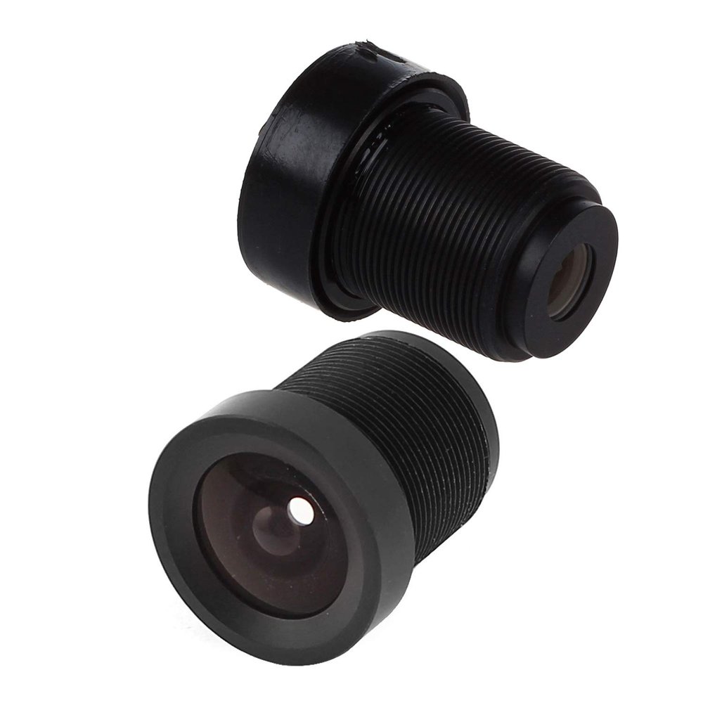 Nicfaky 1Pcs 1/3 CCTV 2.8Mm Lens Black & 1Pcs Thread Mount 3.6Mm Length F2.0 Ir Lens for CCTV
