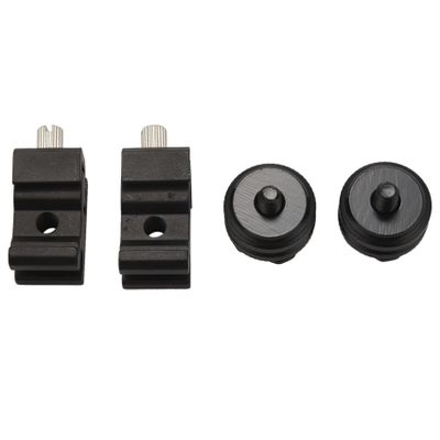 Duendhd 4 Pack Camera Combo Pack Hot Shoe Mount Adapter Cold Shoe Mount Adapter 1/4 Inch Hot Shoe Flash Shoe Mount for DSLR Camera Flash Shoe Mount