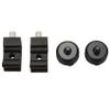 Duendhd 4 Pack Camera Combo Pack Hot Shoe Mount Adapter Cold Shoe Mount Adapter 1/4 Inch Hot Shoe Flash Shoe Mount for DSLR Camera Flash Shoe Mount view 1