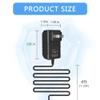 HISPD AC/DC Adapter Compatible with BRG-35503 BRG35503 DOCSIS 3.0 Residential Cable Modem Power Supply Cord Cable PS Wall Home Charger PSU view 4