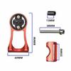 Aluminum Alloy Bike Bracket Extension Bicycle Bar Holder for Garmin for GoPro view 2
