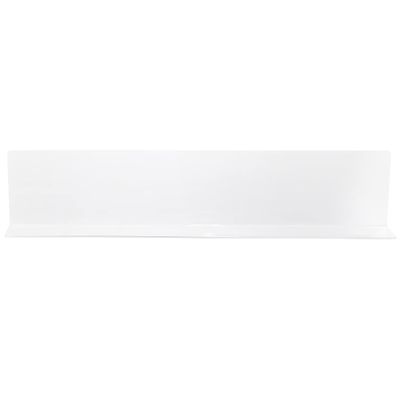 LIFKOME White PVC Sofa Under Bed Barrier Board Rounded Corner