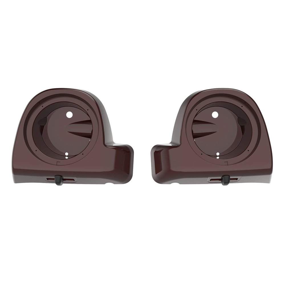 Mocardine Speaker Pods Box 6.5 inch for Rushmore Lower Vented Fairing Kits Fits for Harley Touring Road Glide, Road King, Street Glide, Electra Glide 2014-2023 Twisted Cherry