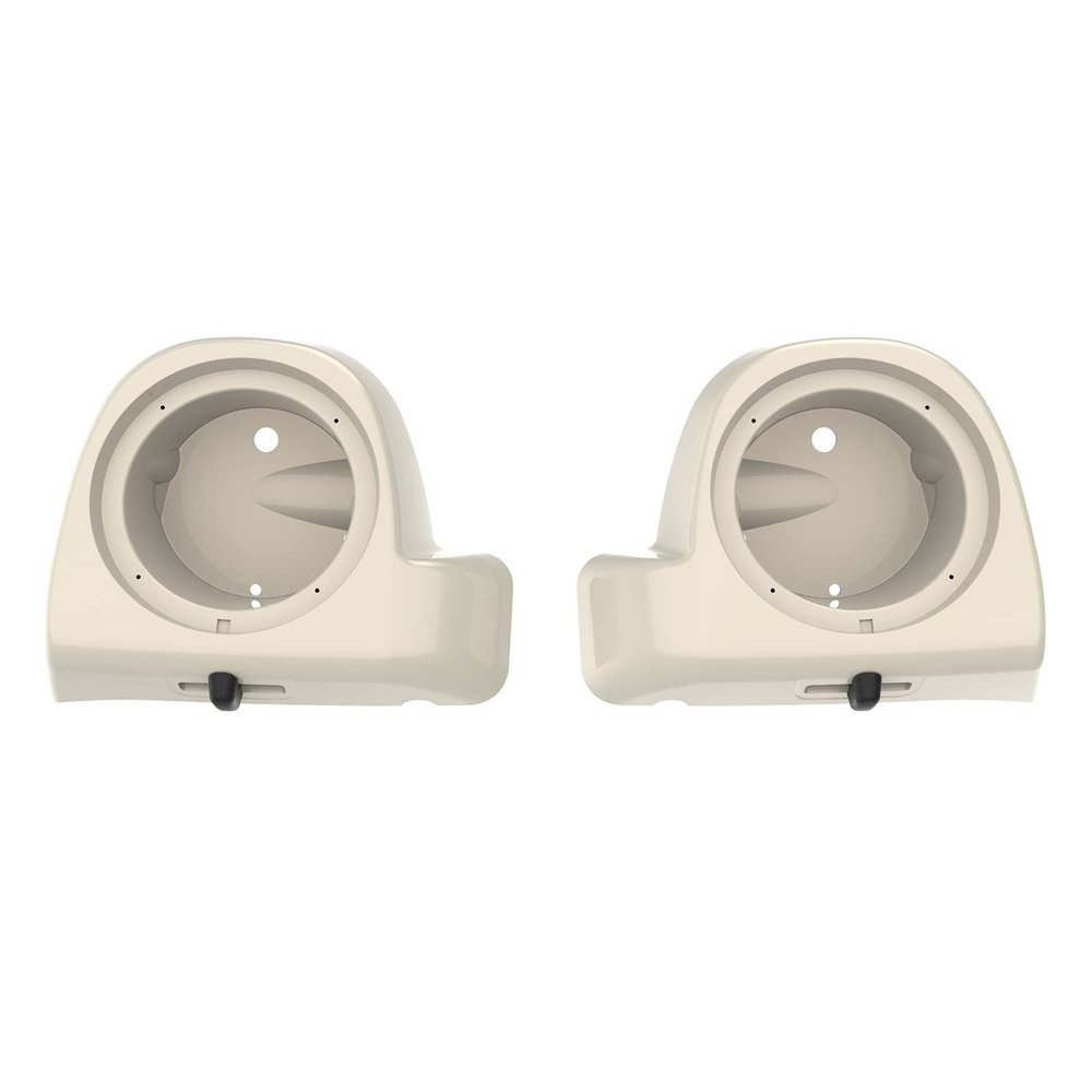 Mocardine Speaker Pods Box 6.5 inch for Rushmore Lower Vented Fairing Kits Fits for Harley Touring Road Glide, Road King, Street Glide, Electra Glide 2014-2023 Morocco Gold Pearl