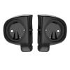 Mocardine Speaker Pods Box 6.5 inch for Rushmore Lower Vented Fairing Kits Fits for Harley Touring Road Glide, Road King, Street Glide, Electra Glide 2014-2023 (Vivid Black) view 4