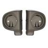 Mocardine Speaker Pods Box 6.5 inch for Rushmore Lower Vented Fairing Kits Fits for Harley Touring Road Glide, Road King, Street Glide, Electra Glide 2014-2023 River Rock Gray view 4