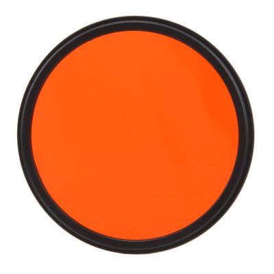 55mm Camera Lens Filter, Full Color Lens Filter Optical Glass Digital Camera Filter for for 55mm Lens Filter (Orange)