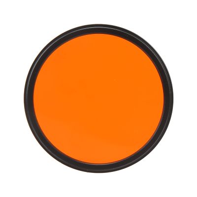 52mm Optical Glass Camera Lens Filter - Orange