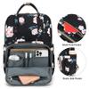 Floral Laptop Backpack 15.6 Inch College Bookbag School Casual Computer Backpacks for Women Girls view 2