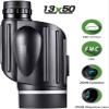 BUZZNN Monocular Telescope, 13x50 High Power Monocular, Waterproof, Portable Monoculars for Bird Watching Hunting Camping Concert view 4