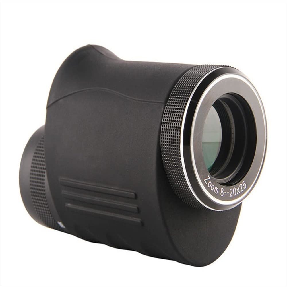 BUZZNN 8-20X25 Monocular Telescope, Portable Zoom Monocular, High Power Monocular Telescope, Suitable for Bird Watching, Concert, Travel, Hiking