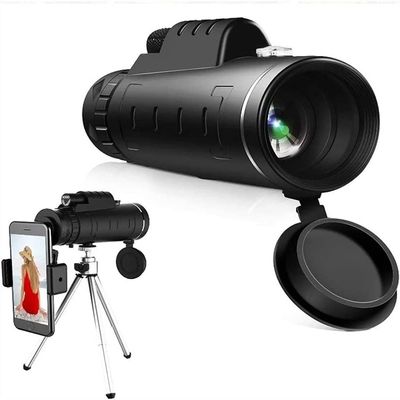 BUZZNN 12x50 Monocular Telescope - High Power HD Monocular, Portable Waterproof Monocular Telescope with Smartphone Holder & Tripod for Bird Watching, Hunting, Camping, Travelling