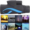 BUZZNN 12X50 Monocular Telescope, Portable Monocular Telescope, High Power Compact Monoculars for Adults, HD Monocular for Bird Watching Hiking Concert Travelling view 2