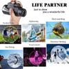 BUZZNN 12x50 HD Monocular Telescope with Smartphone Adapter, Portable HD Professional Waterproof Monocular, Lightweight Monocular for Bird Watching Hunting Hiking view 2