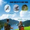 BUZZNN 12x50 HD Monocular Telescope with Smartphone Adapter, Portable HD Professional Waterproof Monocular, Lightweight Monocular for Bird Watching Hunting Hiking view 3