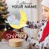 Smile lab Personalized Baby Gifts, Personalized Name Night Light Customize Animal Night Light for Kids Custom Bedroom Decor Baby Girl Boy Gifts view 2