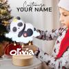 Smile lab Personalized Baby Gifts, Personalized Name Night Light Customize Animal Night Light for Kids Custom Bedroom Decor Baby Girl Boy Gifts view 2