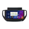 ZERTRAN 10.33" QLED/IPS 1600x720 Touchscreen CarPlay & Android Auto Android Autoradio Car Navigation Stereo Multimedia Player GPS Radio DSP Forhyundai Verna 2020-2021 RHD view 1