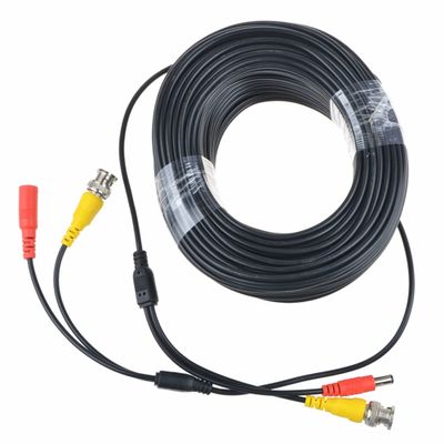 SLLEA 50ft Black BNC Video Power Wire Cord Replacement for MPX1612W MPX84MW MPX0616W Camera Cable