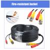 SLLEA 50ft Black BNC Video Power Wire Cord Replacement for MPX1612W MPX84MW MPX0616W Camera Cable view 2
