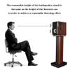 Audio Stand 1 Pair of Wooden Speaker Stands 62cm High Sound Stand Conference Room Living Room Speaker Placement Stand Surround Speaker Stand (Color : Wood, Size : 24.2 * 28.7 * 62.7cm) view 4