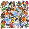200 Pcs Birds Stickers Vinyls Waterproof Animal Cartoon Bird Decal for Kids Teen Christmas School Classroom Gifts Water Bottles Laptop Luggage Phone Skateboard Refrigerators Computer Supplies view 1